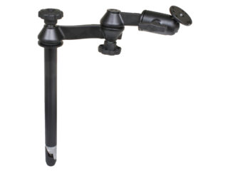 RAM 12" Palo Superiore con Doppi Bracci Oscillanti e Piastra Tonda Ram Mounts RAM-VP-SW1-12