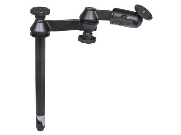 RAM 12" Palo Superiore con Doppi Bracci Oscillanti e Piastra Tonda Ram Mounts RAM-VP-SW1-12