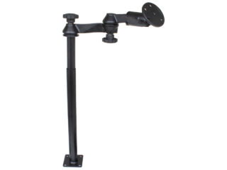 RAM Tele-Pole con pali da 12" e 18", bracci oscillanti e piastra rotonda grande Ram Mounts RAM-VP-SW1-1218-240