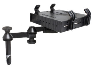 Vassoio Tough-Tray in RAM con Doppi Bracci Oscillanti e Palo Superiore da 4" Ram Mounts RAM-VP-SW1-4-234-3