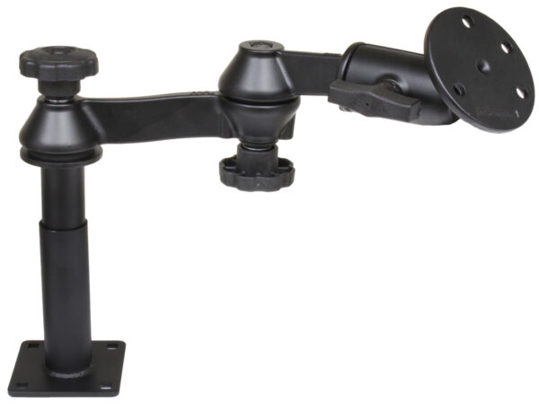 RAM Tele-Palo con pali da 4" e 5", bracci oscillanti e piastra tonda grande Ram Mounts RAM-VP-SW1-45-240