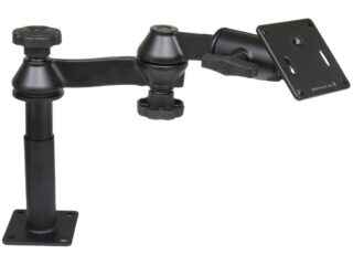 RAM Tele-Palo con pali da 4" e 5", bracci oscillanti e piastra VESA 75x75mm Ram Mounts RAM-VP-SW1-45-2461