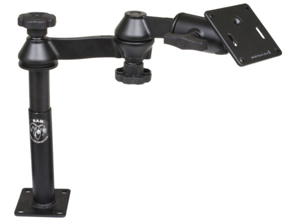 RAM Tele-Palo con pali da 4" e 7", bracci oscillanti e piastra VESA 75x75mm Ram Mounts RAM-VP-SW1-47-2461