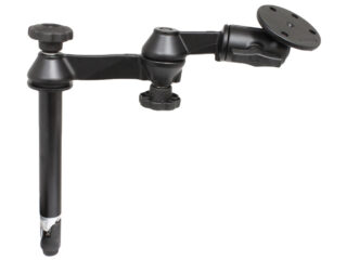 RAM Asta Superiore 8" con Doppi Bracci Oscillanti e Piastra Tonda Grande Ram Mounts RAM-VP-SW1-8-240