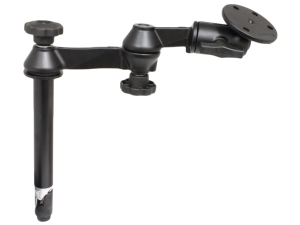 RAM Asta Superiore 8" con Doppi Bracci Oscillanti e Piastra Tonda Grande Ram Mounts RAM-VP-SW1-8-240