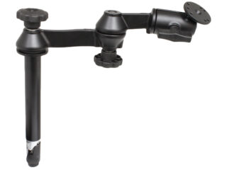RAM Asta Superiore 8" con Doppi Bracci Oscillanti e Piastra Tonda Ram Mounts RAM-VP-SW1-8