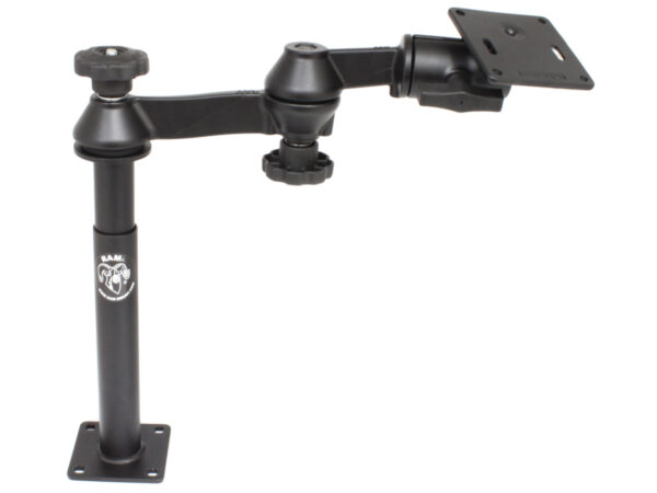 RAM Tele-Palo con pali da 8" e 9", bracci oscillanti e piastra VESA 75x75mm Ram Mounts RAM-VP-SW1-89-2461