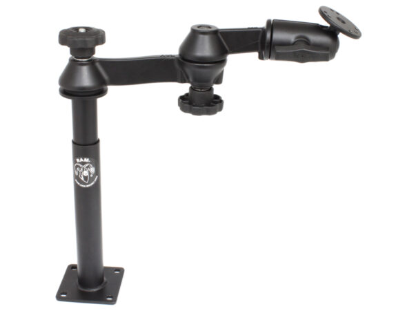 RAM Tele-Palo con pali da 8" e 9", doppi bracci oscillanti e piastra tonda Ram Mounts RAM-VP-SW1-89