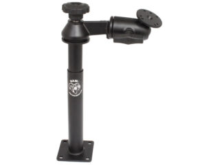 RAM Tele-Pole con pali da 8" e 9", braccio oscillante singolo e piastra tonda Ram Mounts RAM-VP-SW2-89