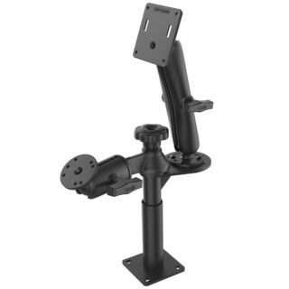 RAM Tele-Palo con pali da 4" e 5" e doppia sfera 75x75mm Supporto VESA Ram Mounts RAM-VP-SW2F-45-2461