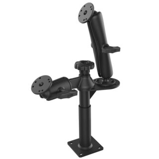 RAM Tele-Pole con pali da 4" e 5" e doppio supporto a sfera Ram Mounts RAM-VP-SW2F-45