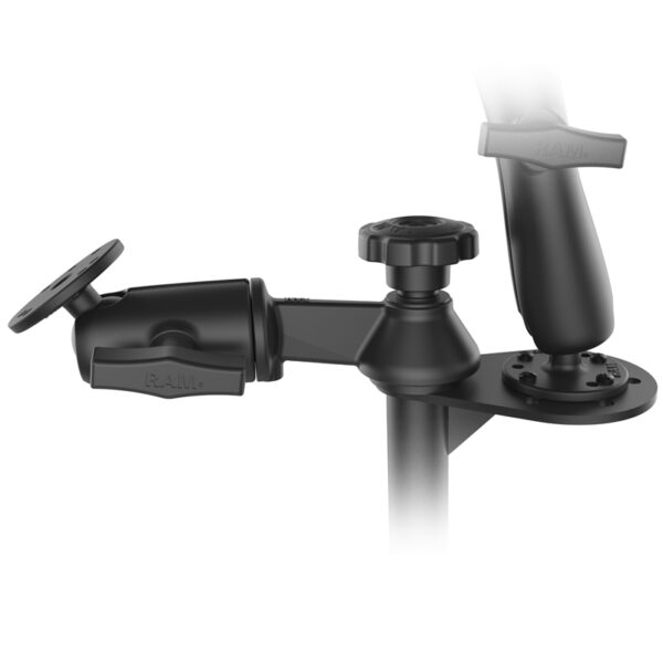 RAM Tele-Palo con pali da 8" e 9" e doppia sfera 75x75mm Supporto VESA Ram Mounts RAM-VP-SW2F-89-2461 - immagine 2