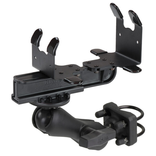 RAM Supporto da Palo per Veicoli per Stampanti Portatili con Alimentazione Posteriore Ram Mounts RAM-VPR-107-1