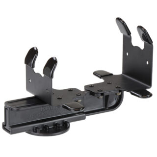RAM Printer Cradle per Stampanti Portatili con Alimentazione Carta Posteriore Ram Mounts RAM-VPR-107