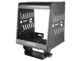 RAM Tough-Box 9" Console con 7" Frontalino e Radio Rack Ram Mounts RAM-VRR-9