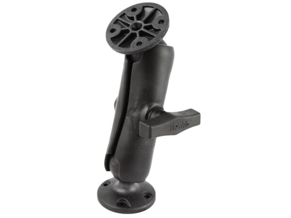 RAM Montaggio a Sfera Doppia in Composito con Due Piastre Tonde - Medio Ram Mounts RAP-101U