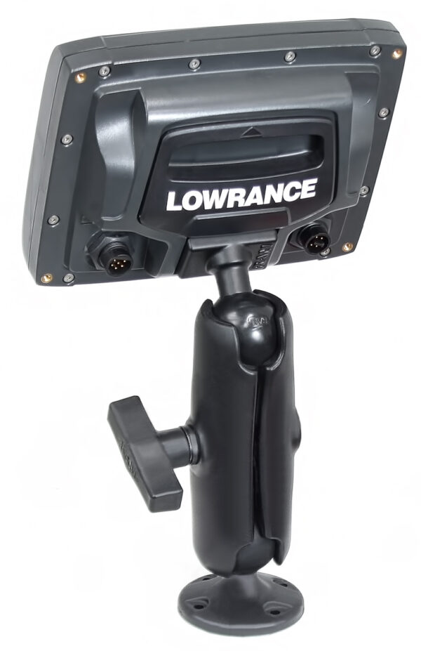 RAM Doppio supporto a sfera composito per Lowrance Elite-5, Mark-5 più altro Ram Mounts RAP-101U-LO11 - immagine 2