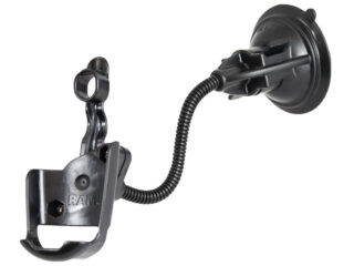 RAM Twist-Lock con ventosa e braccio flessibile RAM per Garmin Astro 220 più Altro Ram Mounts RAP-105-6224-GA12U