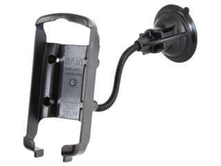 RAM Twist-Lock con ventosa e braccio flessibile RAM per Garmin GPSMAP più altro Ram Mounts RAP-105-6224-GA14U