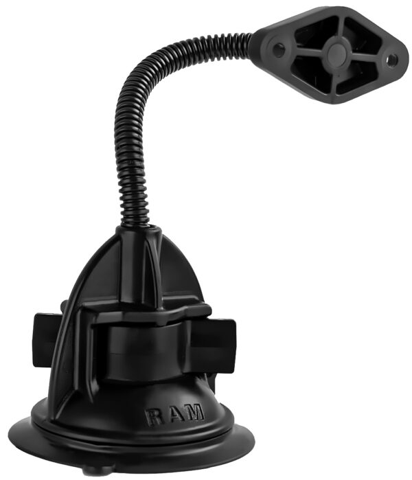 Supporto a ventosa RAM Twist-Lock con braccio flessibile RAM da 6" Ram Mounts RAP-105-6D224U - immagine 2