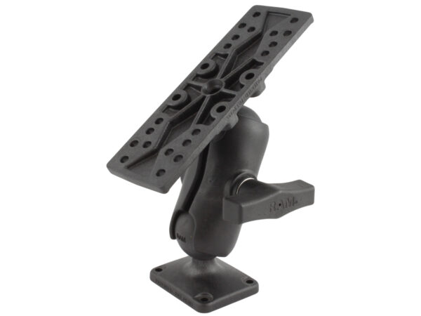 RAM Supporto Elettronico Marino Composito Universale - Corto Ram Mounts RAP-111-B