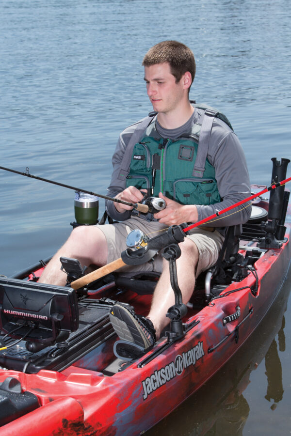 RAM ROD Portacanna da pesca con braccio di estensione e doppia base a T Ram Mounts RAP-114-PA-421 - immagine 3