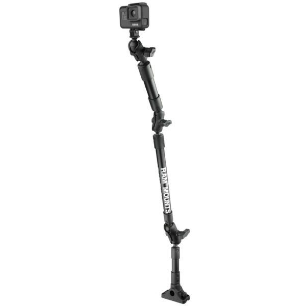 RAM Supporto per telecamera Tough-Pole da 38" con base da paratia Ram Mounts RAP-114BD-4-12-4-A-GOP1