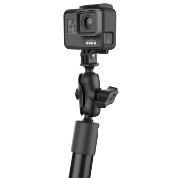 RAM Tough-Pole 30" Braccio a presa con supporto universale per fotocamera Ram Mounts RAP-201-B-12-4-A-GOP1 - immagine 2