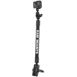 RAM Tough-Pole 21" Braccio a presa con supporto universale per fotocamera Ram Mounts RAP-201-B-12-A-GOP1
