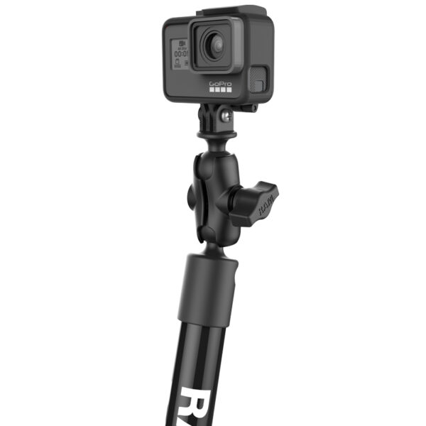 RAM Tough-Pole 21" Braccio a presa con supporto universale per fotocamera Ram Mounts RAP-201-B-12-A-GOP1 - immagine 2