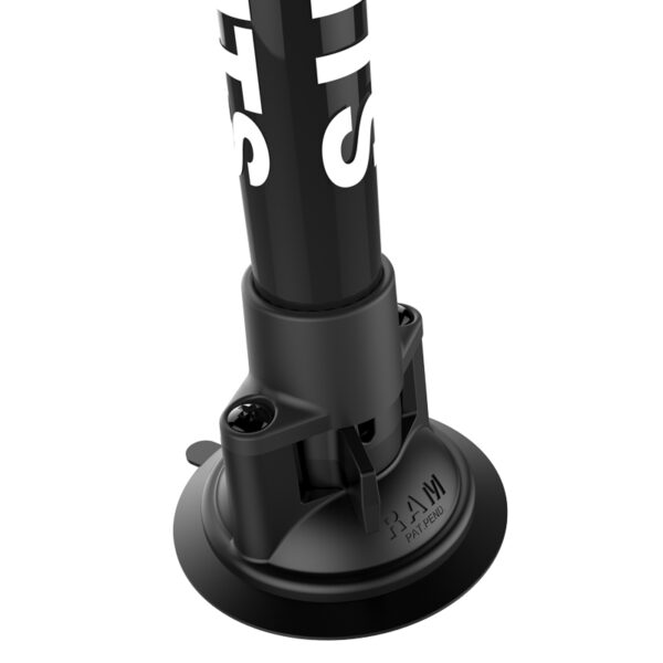 RAM X-Grip Supporto per telefono di grandi dimensioni con base Twist-Lock RAM e palo da 18" Ram Mounts RAP-224-18-A-UN10 - immagine 3