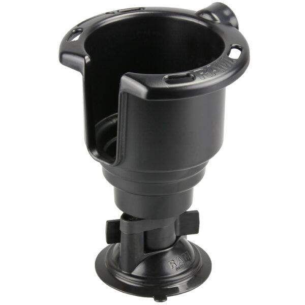 Ventosa RAM Twist-Lock con portabicchieri Ram Mounts RAP-224-429