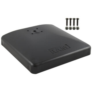 Base per piattaforma quadrata composita ponderata RAM con schema di fori AMPS Ram Mounts RAP-251-1U
