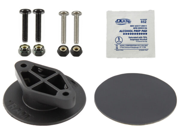 RAM Supporto adesivo Flex-Base con adattatore diamantato Ram Mounts RAP-273U