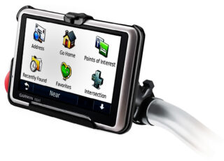 RAM EZ-On/Off Supporto per bicicletta Garmin nuvi 1300, 2495LMT più Più Ram Mounts RAP-274-1-GA34