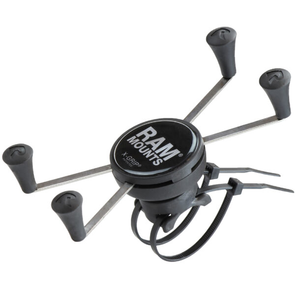 RAM X-Grip Supporto per telefono di grandi dimensioni con base per bicicletta RAM EZ-On/Off Ram Mounts RAP-274-1-UN10 - immagine 2