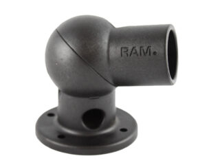 RAM Base ad Angolo Regolabile con Piastra Tonda e Presa per Tubo in PVC Ram Mounts RAP-288U
