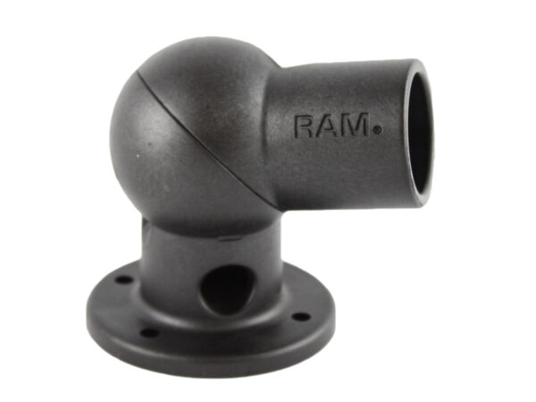 RAM Base ad Angolo Regolabile con Piastra Tonda e Presa per Tubo in PVC Ram Mounts RAP-288U