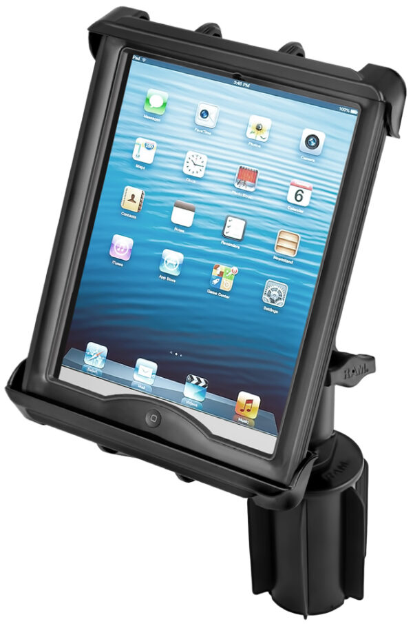 RAM® Tab-Tite™ Tablet Holder with RAM-A-CAN™ II Cup Holder Mount Ram Mounts RAP-299-3-B-102-TAB8