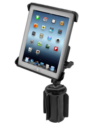 RAM Tab-Tite Holder con supporto portabicchieri RAM-A-CAN II per iPad 1-4 Ram Mounts RAP-299-3-C-TAB3U