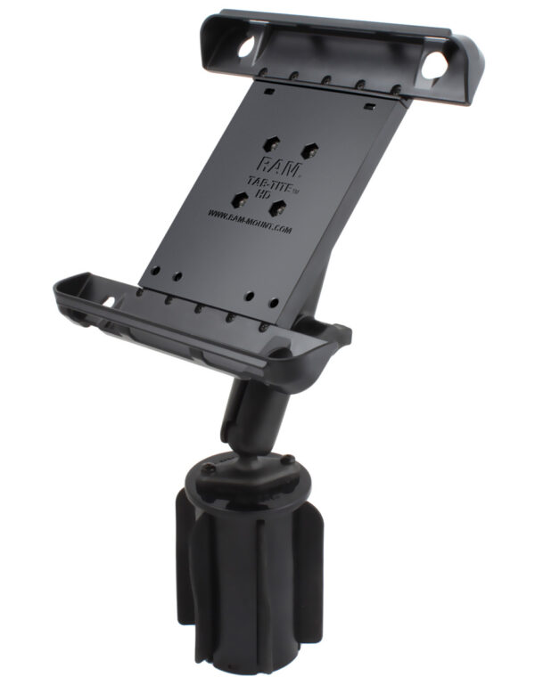 RAM Tab-Tite Holder con supporto portabicchieri RAM-A-CAN II per iPad 1-4 Ram Mounts RAP-299-3-C-TAB3U - immagine 2