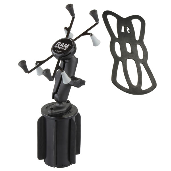 RAM® X-Grip® with RAM-A-CAN™ II Cup Holder Mount for 7"-8" Tablets Ram Mounts RAP-299-3-UN8 - immagine 2