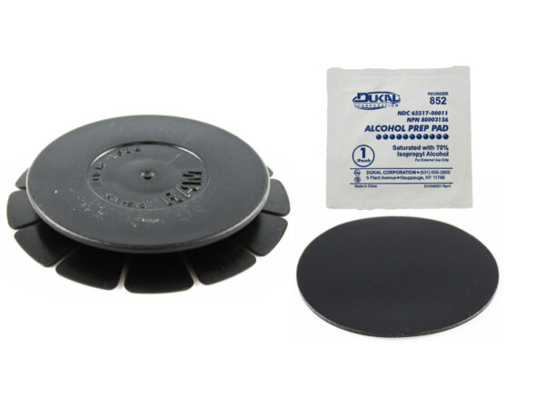 RAM® Black Rose Adhesive Plate for Suction Cups Ram Mounts RAP-350B