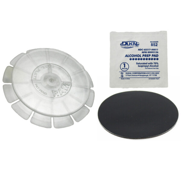 RAM Piastra Adesiva Rosa Trasparente per Ventose Ram Mounts RAP-350U