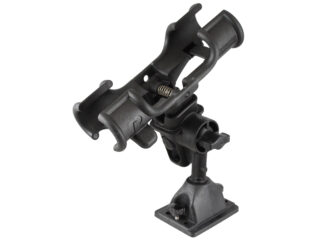 RAM Portacanna da Pesca Light-Speed con Base Deck Track Ram Mounts RAP-370-D
