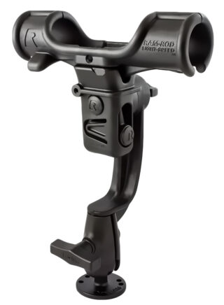 RAM Portacanna da Pesca Light-Speed con Braccio a presa e Base per Acqua Salata Ram Mounts RAP-370-RBSWU