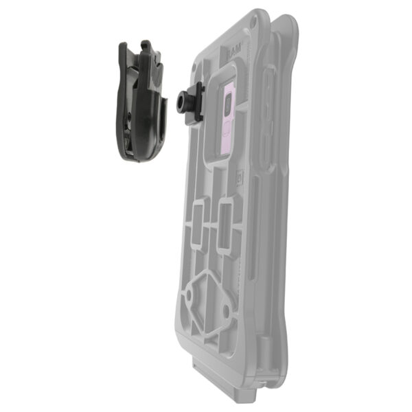 RAM Supporto per clip da cintura e adattatore per pulsante per IntelliSkin HD Ram Mounts RAP-382-CLIP1U - immagine 3