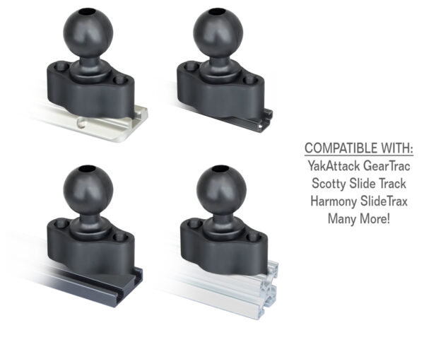 RAM® Track Ball™ Quick Release Base Ram Mounts RAP-383 - immagine 4