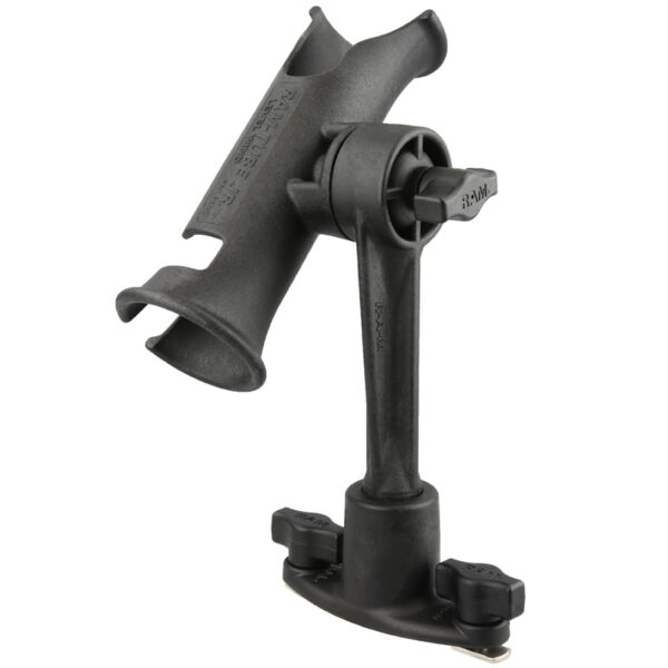 RAM Tube Jr. Portacanna con base per binario a doppio bullone a T Ram Mounts RAP-390-421 - immagine 2