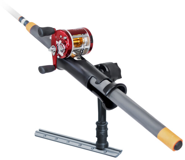 RAM® Tube Jr.™ Rod Holder with RAM® Adapt-A-Post™ Track Base Ram Mounts RAP-390-AAP - immagine 2